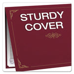 Certificate Holder, 11.25 x 8.75, Burgundy, 5/Pack