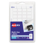Removable Multi-Use Labels, Inkjet/laser Printers, 0.5 X 0.75, White, 36/sheet, 28 Sheets/pack, (5418)