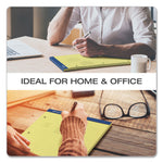 Double Sheet Pads, Narrow Rule, 100 Canary-Yellow 8.5 X 11.75 Sheets