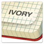 Computation Book, Quadrille Rule (4 sq/in), Brown Cover, (76) 11.75 x 9.25 Sheets