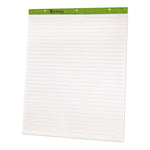 Flip Charts, Presentation Format (1" Rule), 27 x 34, White, 50 Sheets, 2/Carton