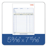 Multipart Sales Order Pad, 18 Lines, Two-Part Carbonless, 5.56 x 7.94, 50 Forms Total