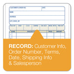 Multipart Sales Order Pad, Three-Part Carbonless, 4.19 x 6.69, 50 Forms Total