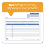 Triplicate Snap-Off Shipper/Packing List, Three-Part Carbonless, 8.5 x 7, 50 Forms Total