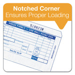 Credit Card Sales Slip, Three-Part Carbonless, 7.78 x 3.25, 100 Forms Total