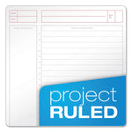 JEN Action Planner, 1-Subject, Narrow Rule, Black Cover, (84) 8.5 x 6.75 Sheets