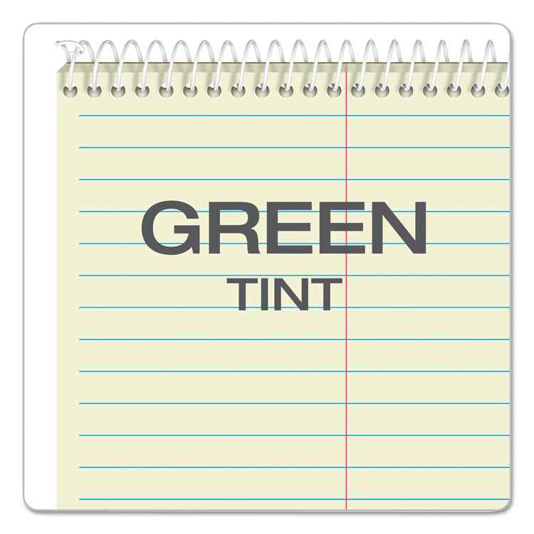 Gregg Steno Pads, Gregg Rule, 80 Green-Tint 6 X 9 Sheets