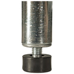 NSF Certified Industrial Four-Shelf Wire Shelving Kit, 36w x 24d x 72h, Silver