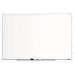 Dry Erase Board, 36" x 24", White Surface, Satin Aluminum Frame
