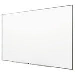 Fusion Nano-Clean Magnetic Whiteboard, 48" x 36", White Surface, Satin Aluminum Frame