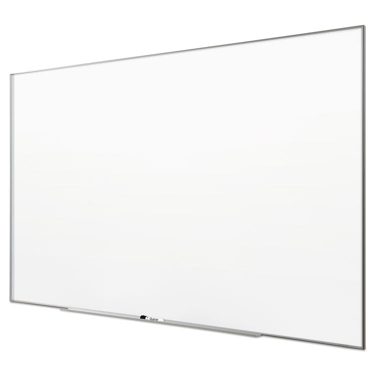 Fusion Nano-Clean Magnetic Whiteboard, 48" x 36", White Surface, Satin Aluminum Frame