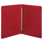 Presstex Report Cover With Tyvek Reinforced Hinge, Two-Piece Prong Fastener, 3" Capacity, 8.5 X 11, Executive Red