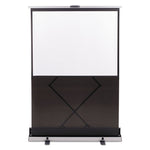 Euro 80 Instant Portable Cinema Screen, 80 X 80, White Matte Finish