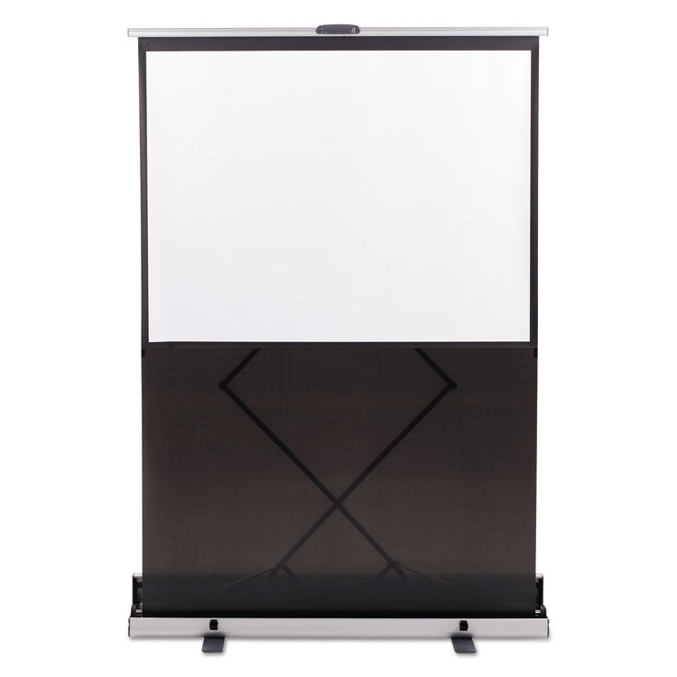 Euro 80 Instant Portable Cinema Screen, 80 X 80, White Matte Finish