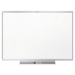 Prestige 2 Total Erase Whiteboard, 48" x 36", White Surface, Silver Aluminum/Plastic Frame