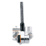 MicroSaver Keyed Ultra Laptop Lock, 6 ft Carbon Strengthened Steel Cable, 2 Keys