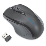Pro Fit Mid-Size Wireless Mouse, 2.4 Ghz Frequency/30 Ft Wireless Range, Right Hand Use, Black