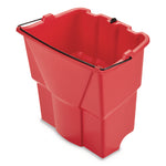 Wavebrake 2.0 Dirty Water Bucket, 18 Qt, Plastic, Red