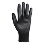 G40 Polyurethane Coated Gloves, EN388: 3131X, 10" Long, Small, Black, 60 Pairs/Carton