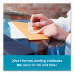 LW Address Labels, 1.13" x 3.5", White, 130 Labels/Roll, 6 Rolls/Pack