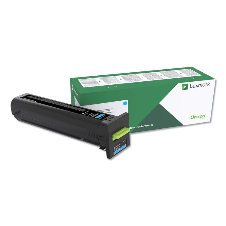 72k1xc0 Return Program Unison Extra High-Yield Toner, 22,000 Page-Yield, Cyan