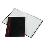 Laboratory Notebook, Data/Lab-Record Format, Black/Red Cover, (150) 10.38 x 8.13 Sheets