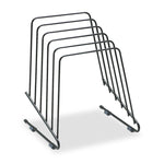 Wire Step File Ii, 5 Sections, Letter To Legal Size Files, 7.25" X 6" X 8.25", Black