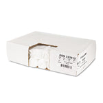 High-Density Can Liners, 33 gal, 9 mic, 33" x 39", Natural, Perforated Roll, 25 Bags/Roll, 20 Rolls/Carton