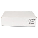 High-Density Can Liners, 33 gal, 9 mic, 33" x 39", Natural, Perforated Roll, 25 Bags/Roll, 20 Rolls/Carton
