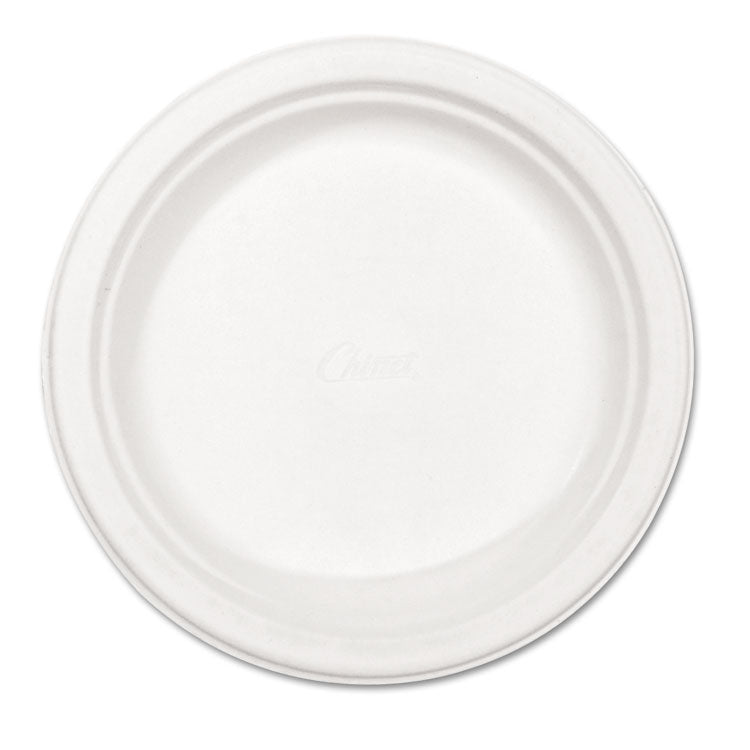 Paper Dinnerware, Plate, 8.75" Dia, White, 500/carton