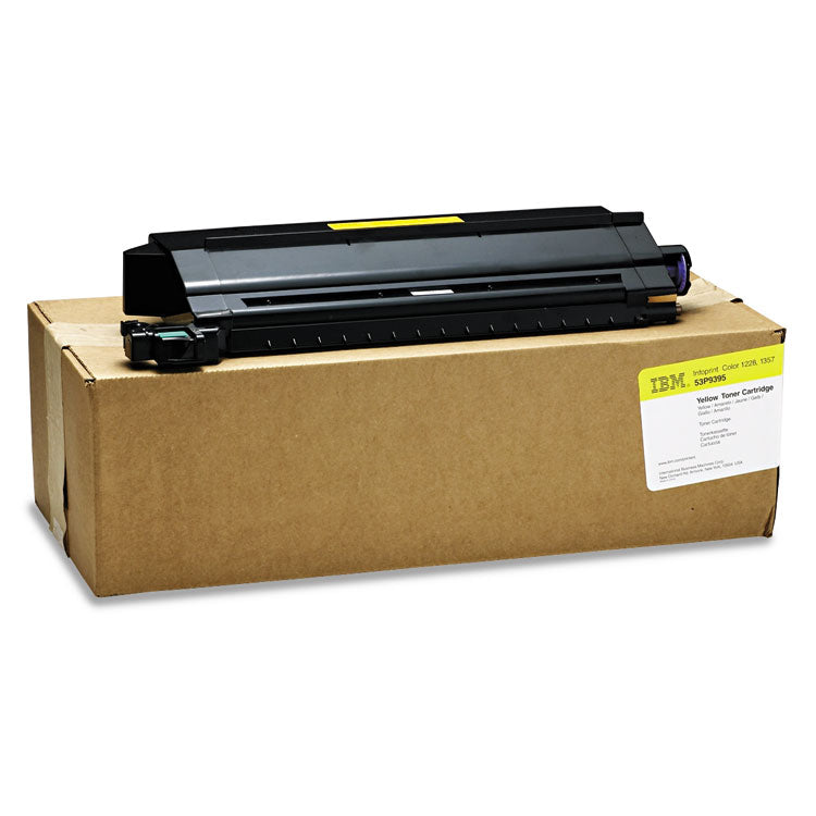 53p9395 High-Yield Toner, 14,000 Page-Yield, Yellow