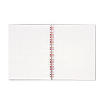 Flexible Cover Twinwire Notebooks, SCRIBZEE Compatible, 1-Subject, Wide/Legal Rule, Black/Red Cover, (70) 11 x 8.5 Sheets