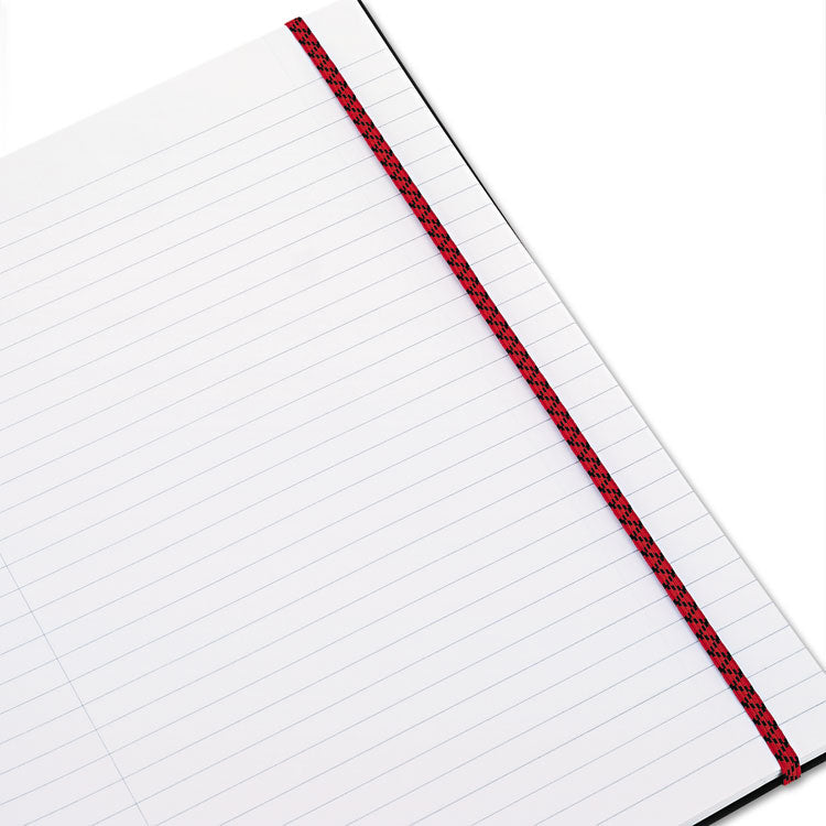 Flexible Cover Twinwire Notebooks, SCRIBZEE Compatible, 1-Subject, Wide/Legal Rule, Black/Red Cover, (70) 11 x 8.5 Sheets