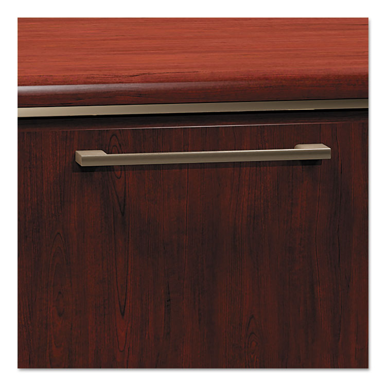 Enterprise Collection L-Desk Surface, 70.13" X 70.13" X 29.75", Harvest Cherry, (box 2 Of 2)