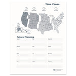 24-Month Recycled Ruled Monthly Planner, 11 x 8.5, Black Cover, 24-Month: Jan 2025 to Dec 2026