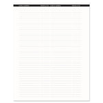 Recycled Professional Weekly Planner, 15-Minute Appts, 11 x 8.5, Black Wirebound Soft Cover, 12-Month (Jan to Dec): 2025