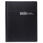 Recycled Weekly Appointment Book, 8 x 5, Black Cover, 12-Month (Jan to Dec): 2025