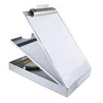 Cruiser Mate Aluminum Storage Clipboard, 1.5" Clip Capacity, Holds 8.5 x 11 Sheets, Silver
