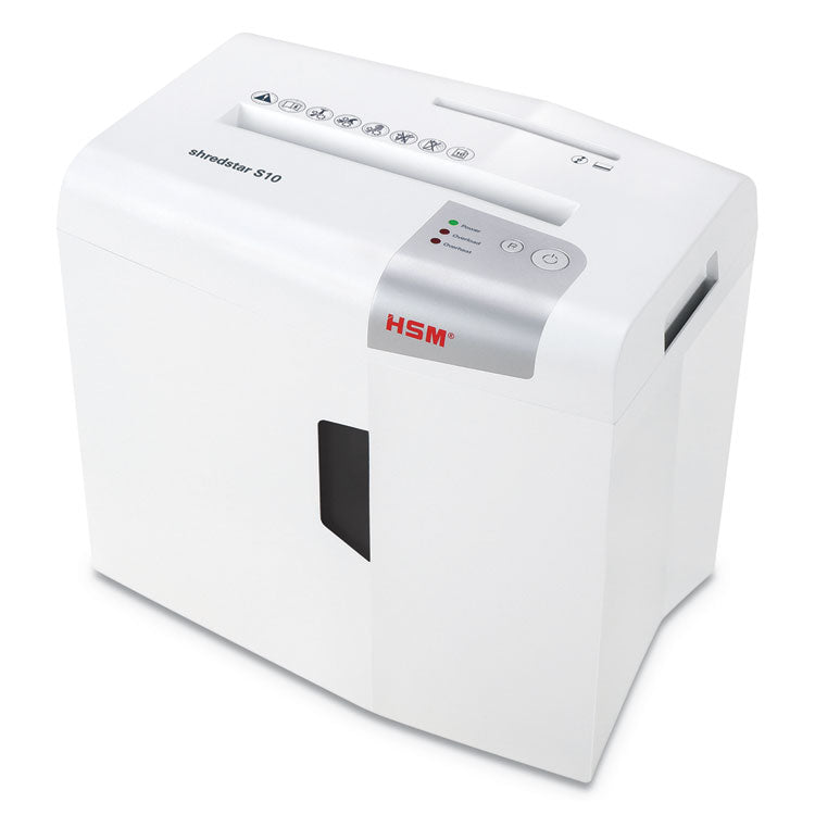 Shredstar S10 Strip-Cut Shredder, 10 Manual Sheet Capacity