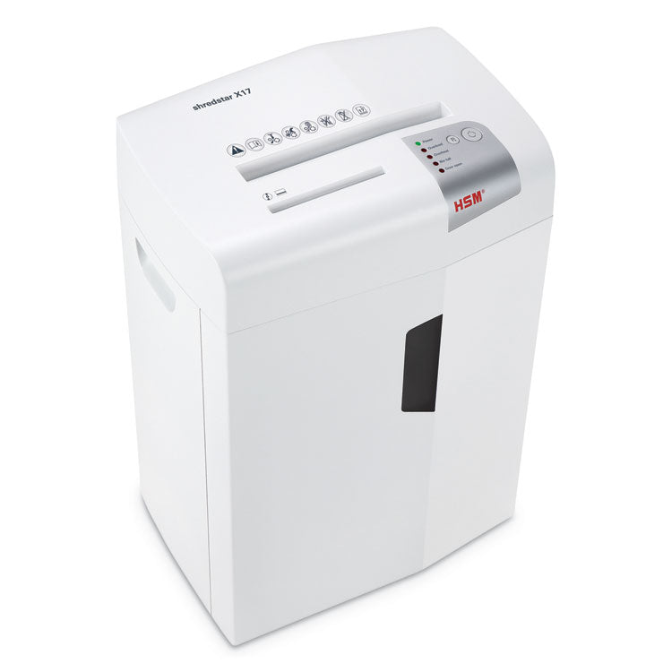 Shredstar X17 Cross-Cut Shredder, 17 Manual Sheet Capacity