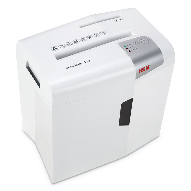 Shredstar S10 Strip-Cut Shredder, 10 Manual Sheet Capacity
