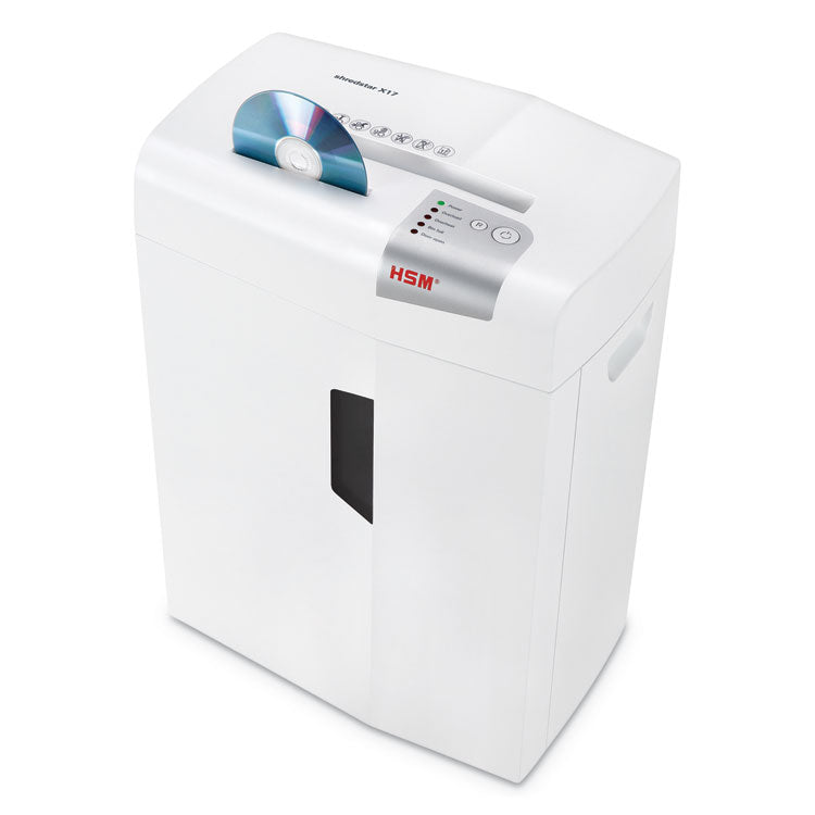 Shredstar X17 Cross-Cut Shredder, 17 Manual Sheet Capacity
