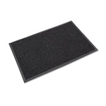 Super-Soaker Wiper Mat With Gripper Bottom, Polypropylene, 36 X 120, Charcoal