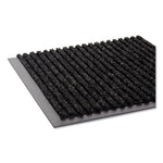 Needle-Rib Wiper/scraper Mat, Polypropylene, 48 X 72, Charcoal