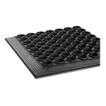 Safewalk-Light Drainage Safety Mat, Rubber, 36 X 60, Black