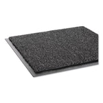 Rely-On Olefin Indoor Wiper Mat, 36 X 48, Charcoal
