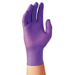 PURPLE NITRILE Exam Gloves, Powder-Free, Medium, 6 mil Thick, 9.5" Long, Purple, 100/Box, 10 Boxes/Carton