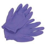PURPLE NITRILE Exam Gloves, Powder-Free, Large, 6 mil Thick, 9.5" Long, Purple, 100/Box, 10 Boxes/Carton