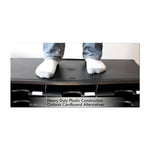 Storex Literature Organizer, 12 Compartments, 10.63 x 13.3 x 31.4, Gray