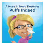 Ultra Soft Facial Tissue, 2-Ply, White, 56 Sheets/box, 4 Boxes/pack